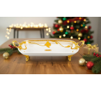 Piring Persegi Panjang dengan Pegangan P141 Lily